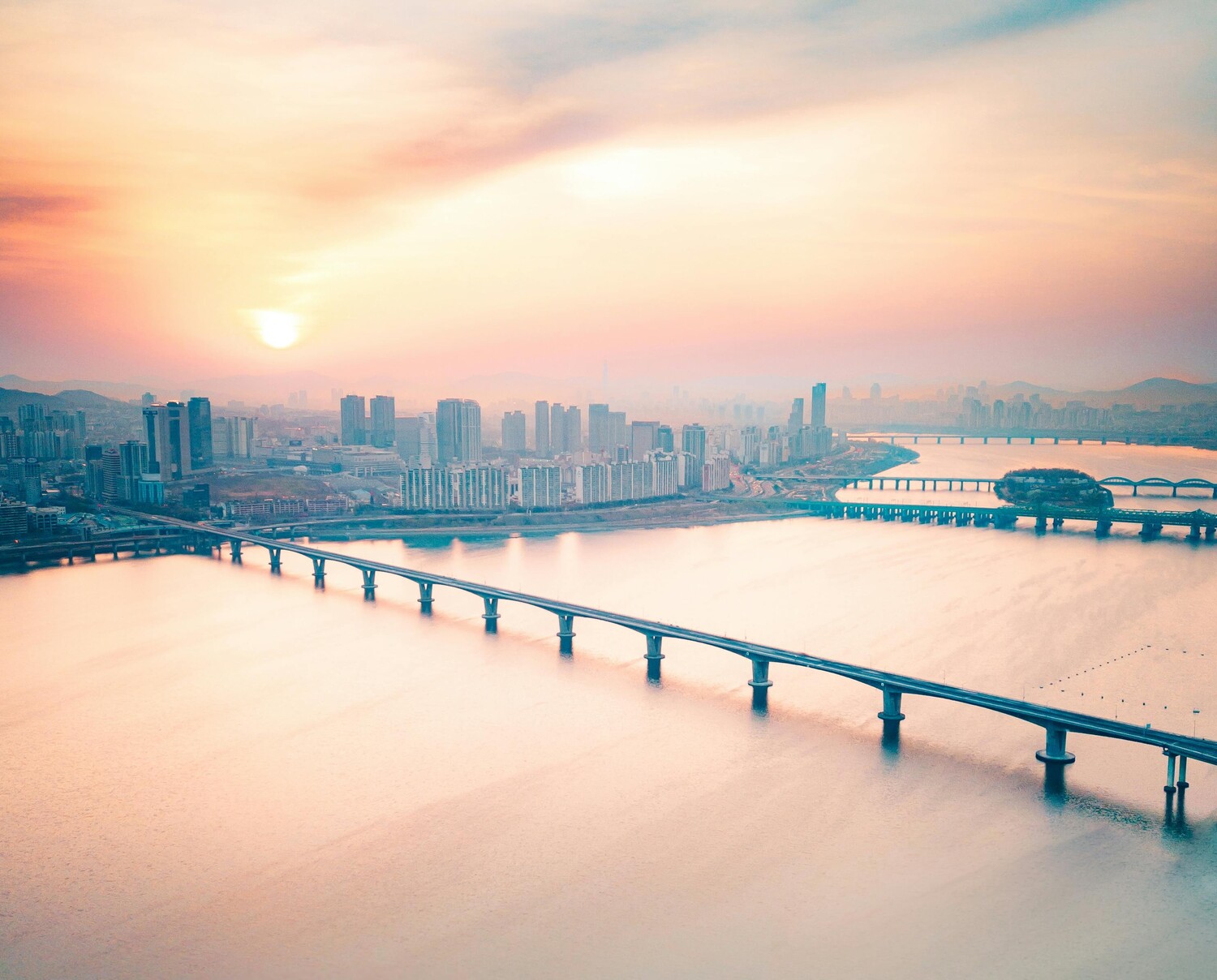 Seoul sunrise - featured
