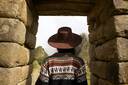 Girl at Machu Picchu