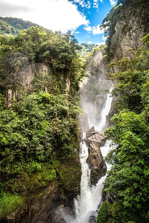 The Devils Cauldron waterfall