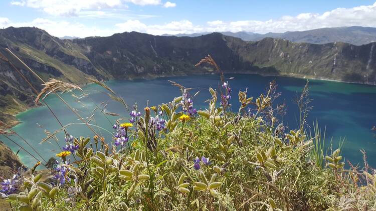Quilotoa Lagoon