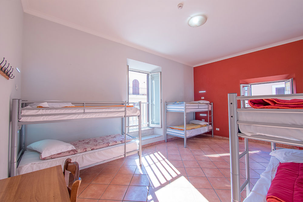 Dorm room, Alessandro Palace Hostel Rome