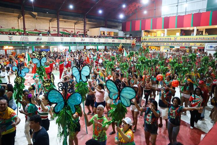 Samba school Rio de Janeiro