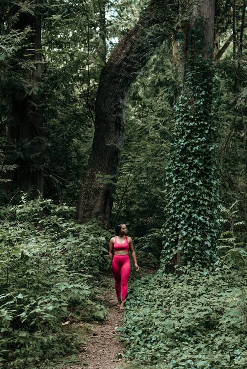 Woman in nature