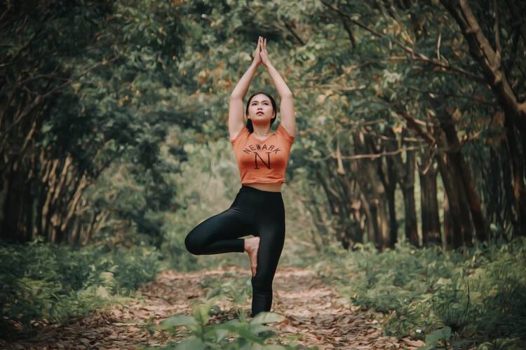 Balance pose