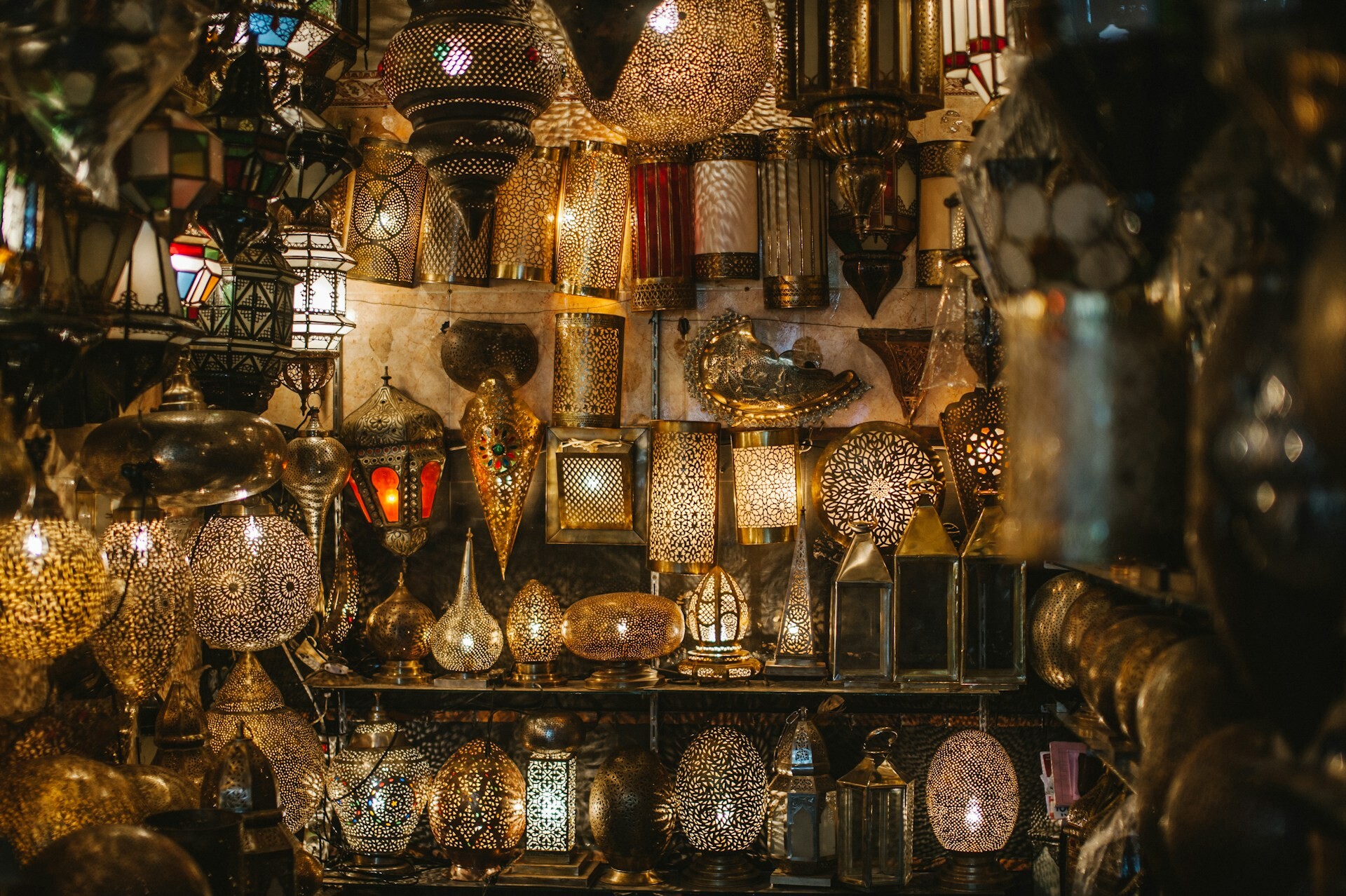 Moroccan lamps