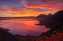 Lake Atitlan sunset