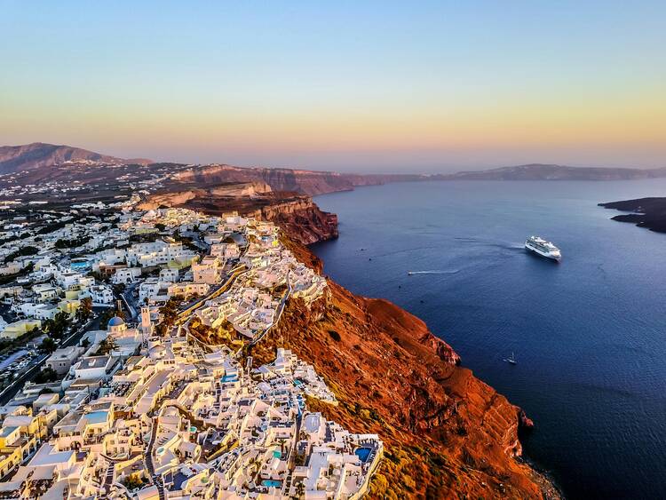 Santorini welcome