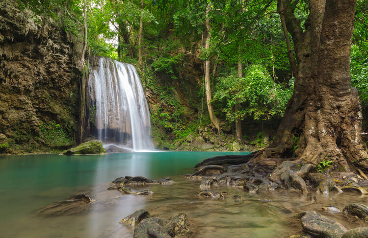 erawan falls kanchanaburi