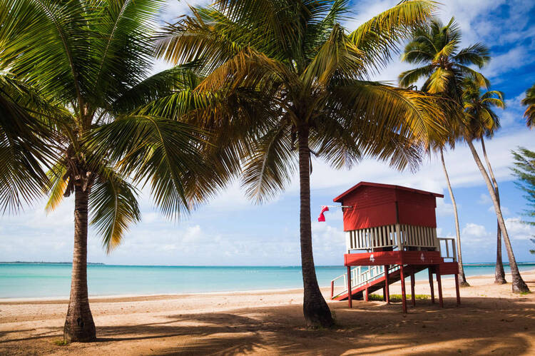 Luquillo beach