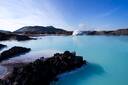 Icy blue geothermal waters of the Blue Lagoon