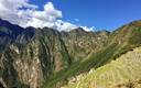 The stunning sloped terraces of Machu Picchu