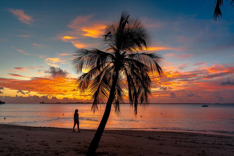 Amazing sunsets at the beach