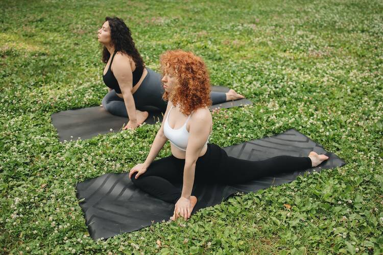 Morning yoga