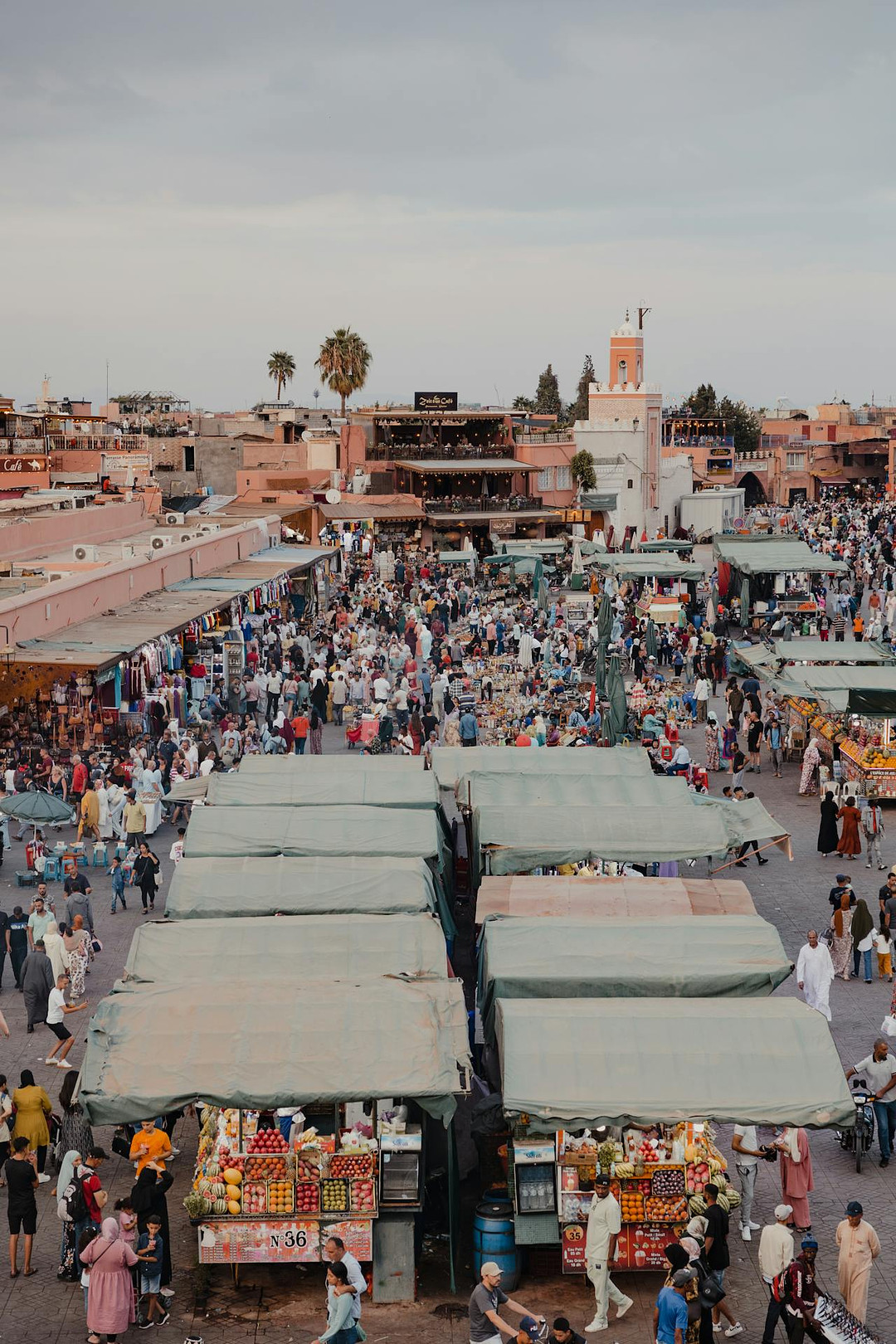 Jemaa El-fnaa - souk - market - Marrakech - feature