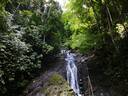 Rappel down a waterfall