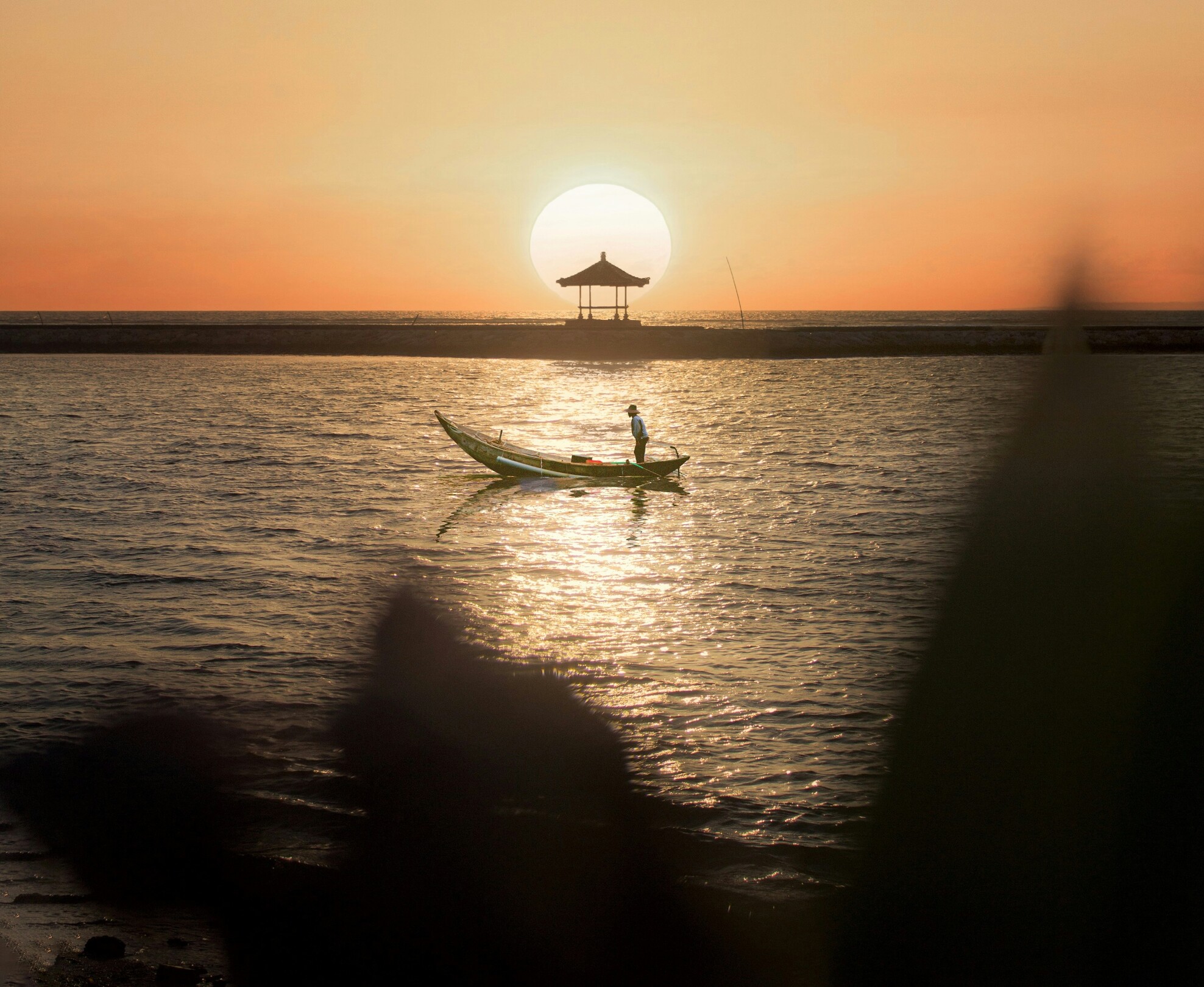 Sanur sunset - featured