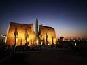 Luxor Temple night