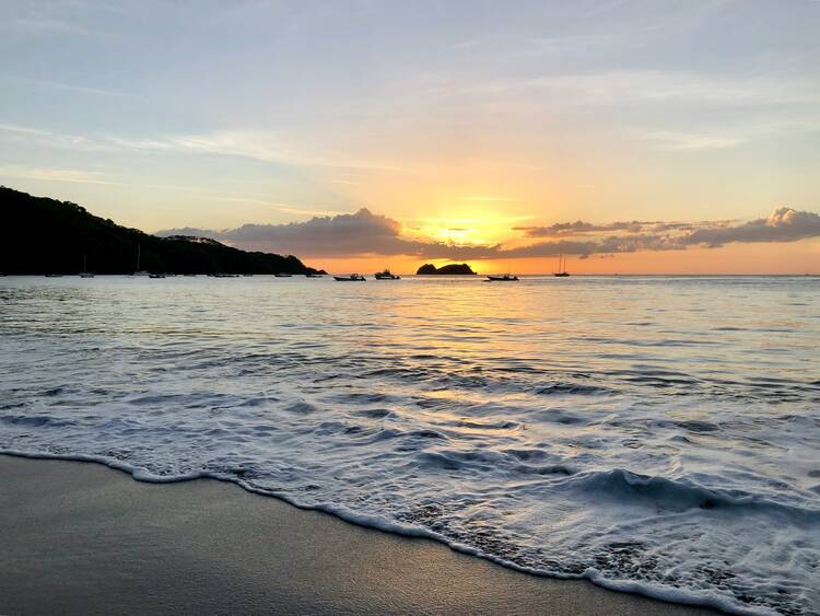 Playa Carillo, full-day beach sunset