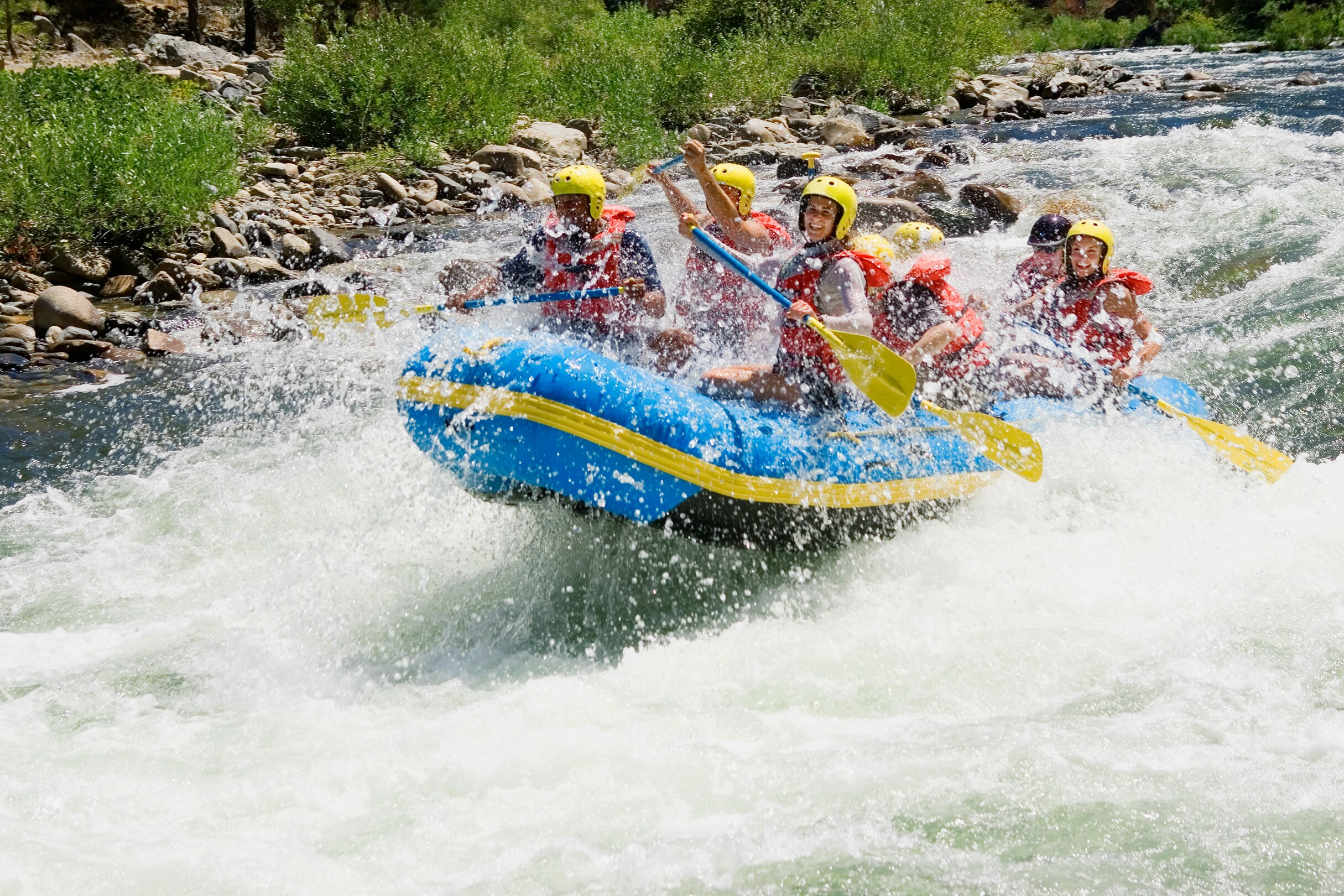 Whitewater rafting (generic)