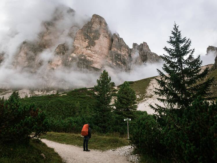 dolomites hiking
