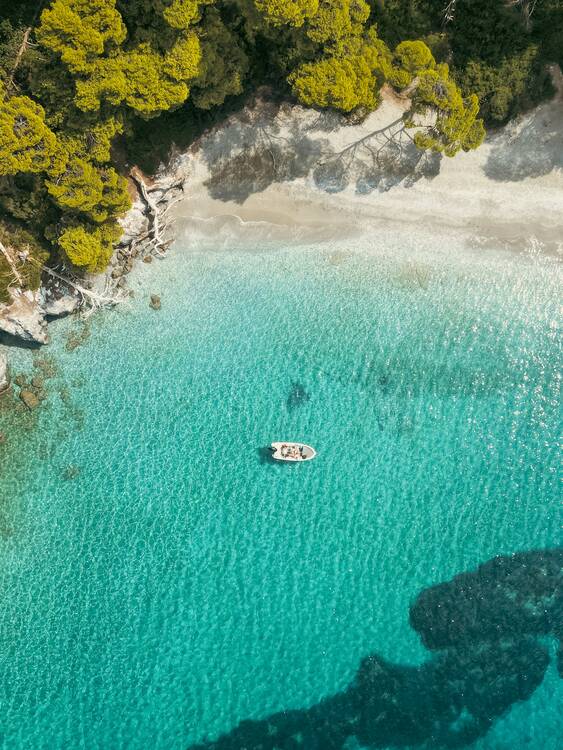 Skopelos Greece Beach Feature