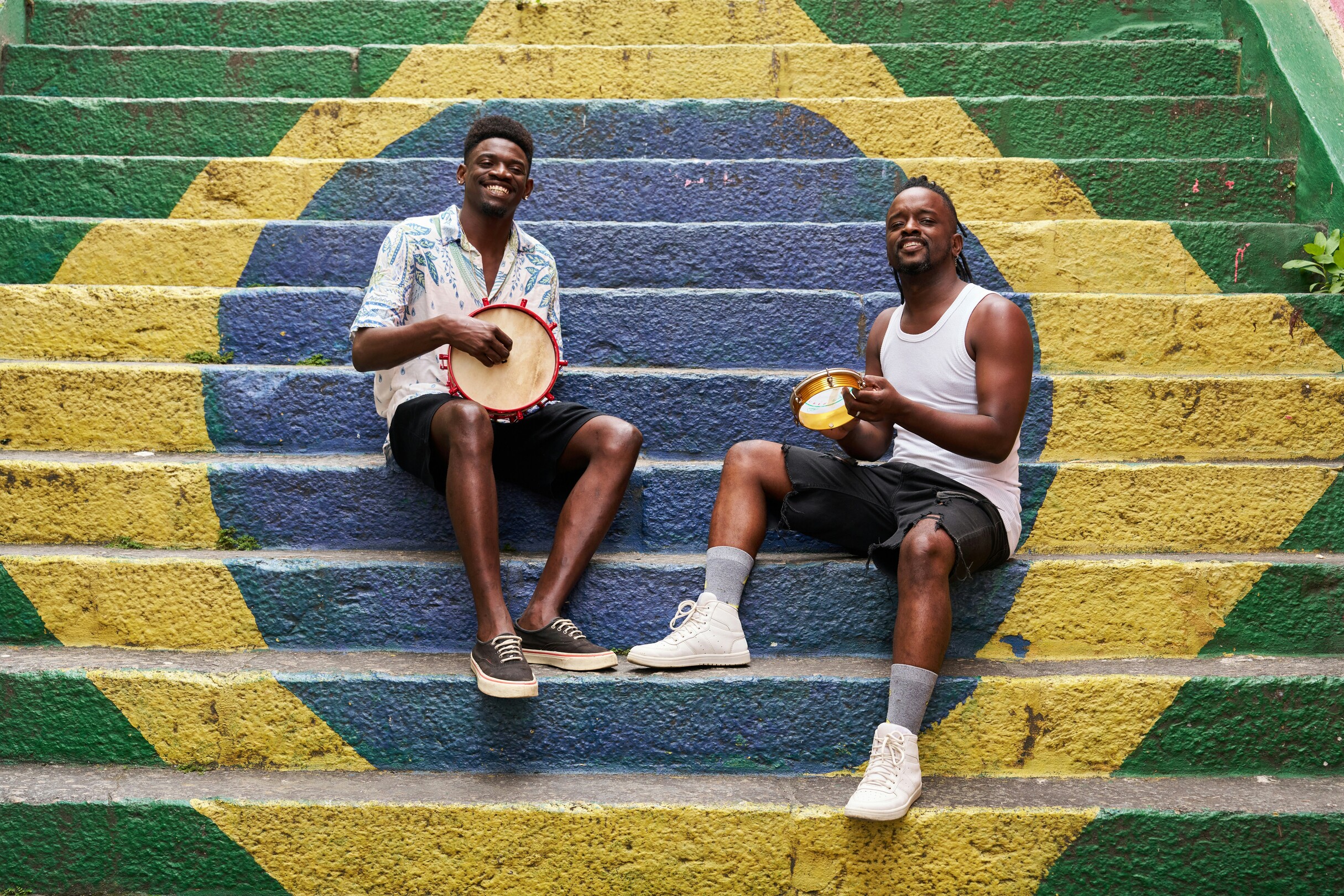 Male drummers in Brazil music feature