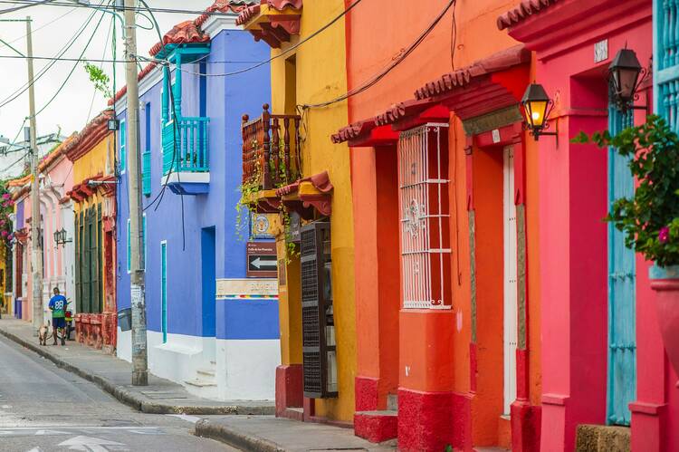 Cartagena, Colombia streets