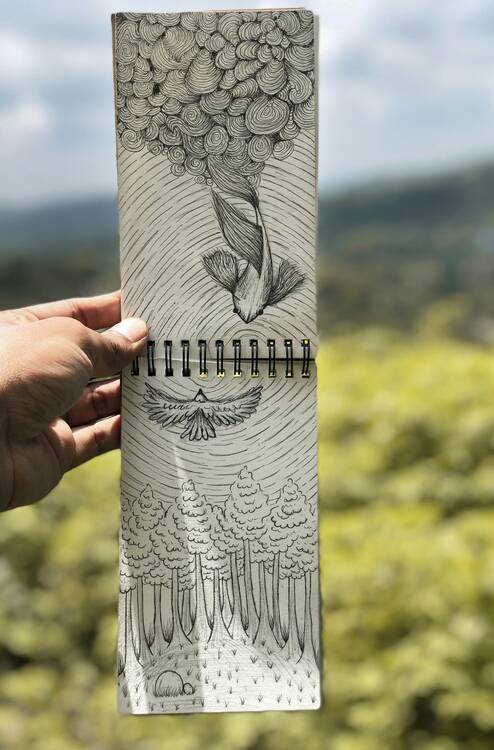 Vision boarding - writing retreat