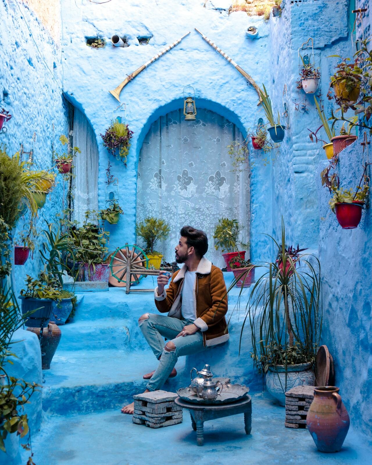 Chefchaouen - man