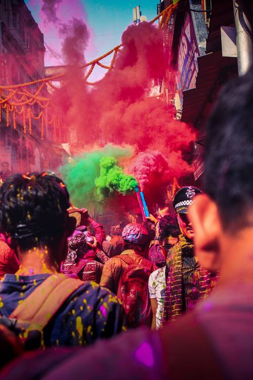 holi celebrations