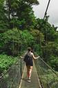 Hanging bridge, Costa Rica