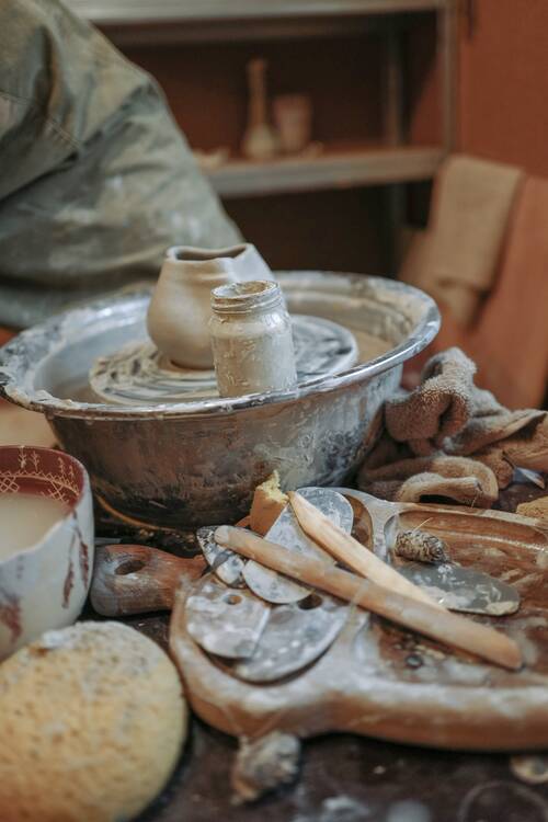 Pottery class