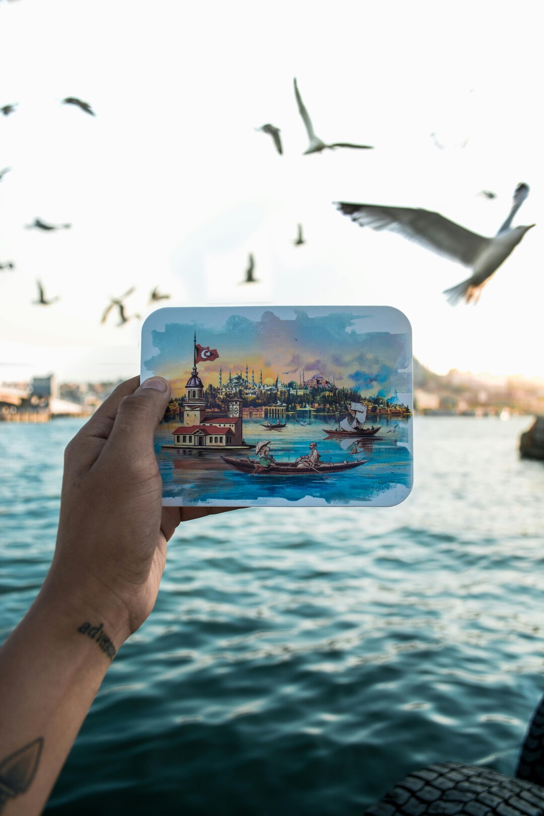 Istanbul postcard view - featured