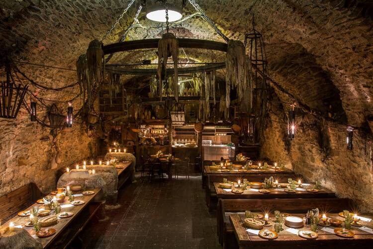 Underground tavern in Prague