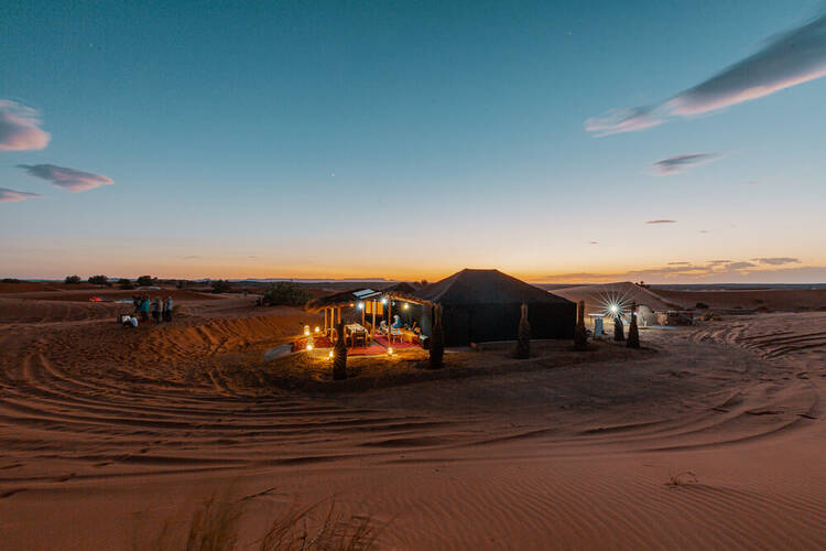 Campsite, Sahara Desert