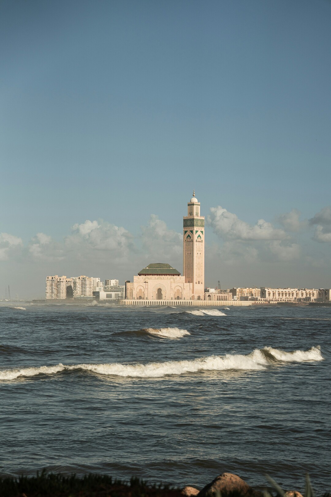 Casablanca Morocco Hassan II Mosque Feature