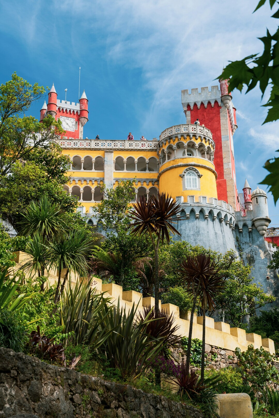 Pena Palace in Sintra Portugal feature