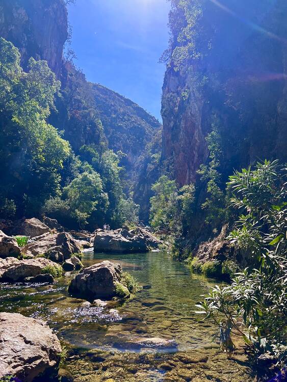 Jenn's pic - Akchour Waterfalls