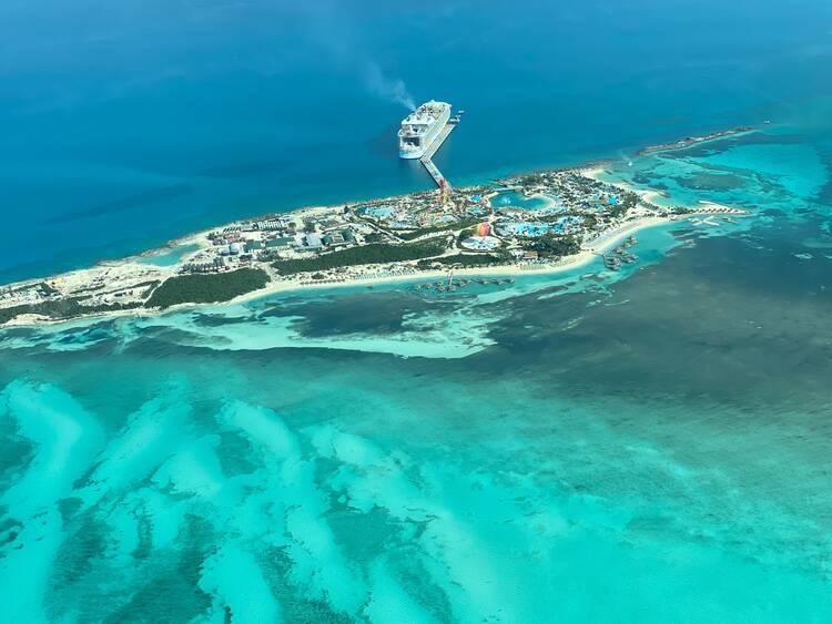 Island from afar