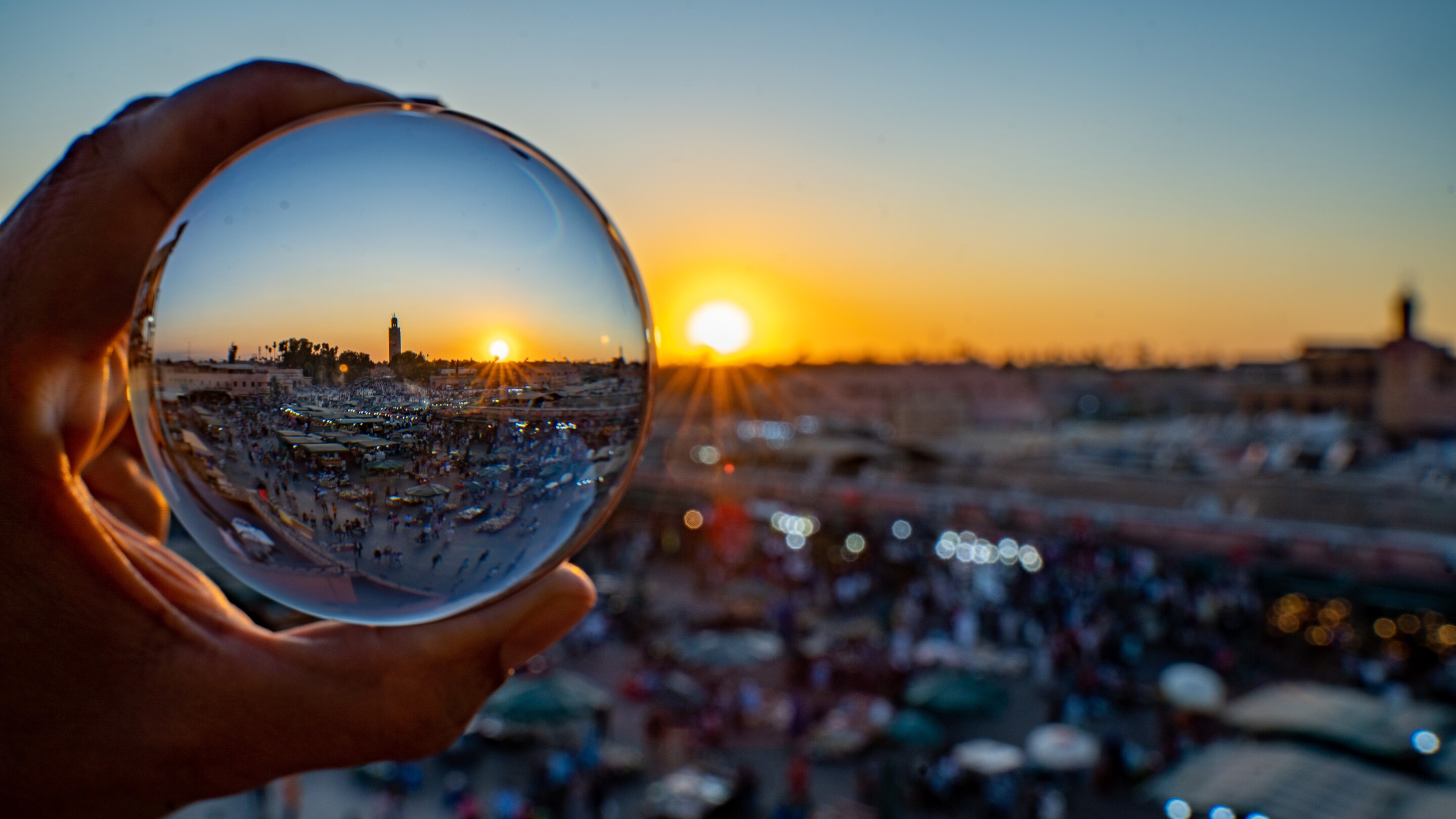 Marrakech sundown