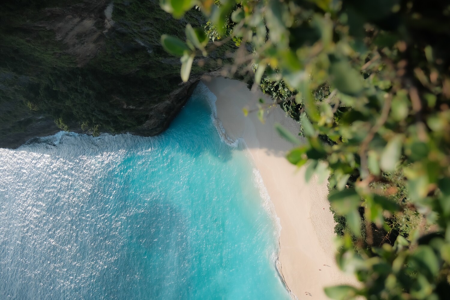 Bali beach aerial - featured