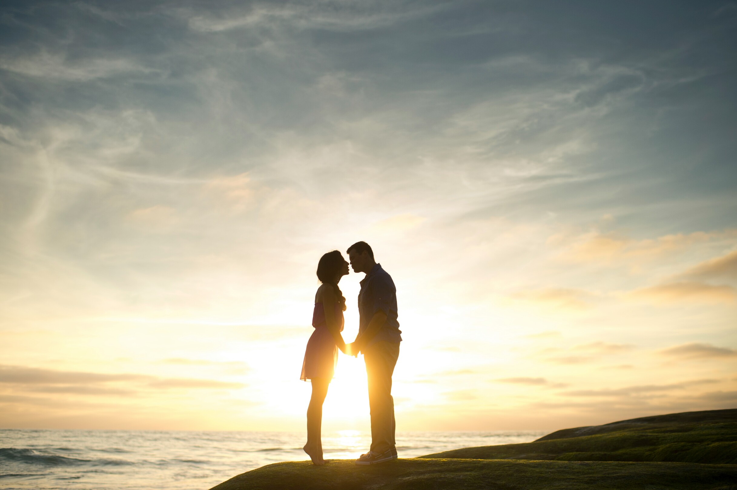 Couple at sunset