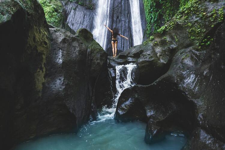 Waterfall visit