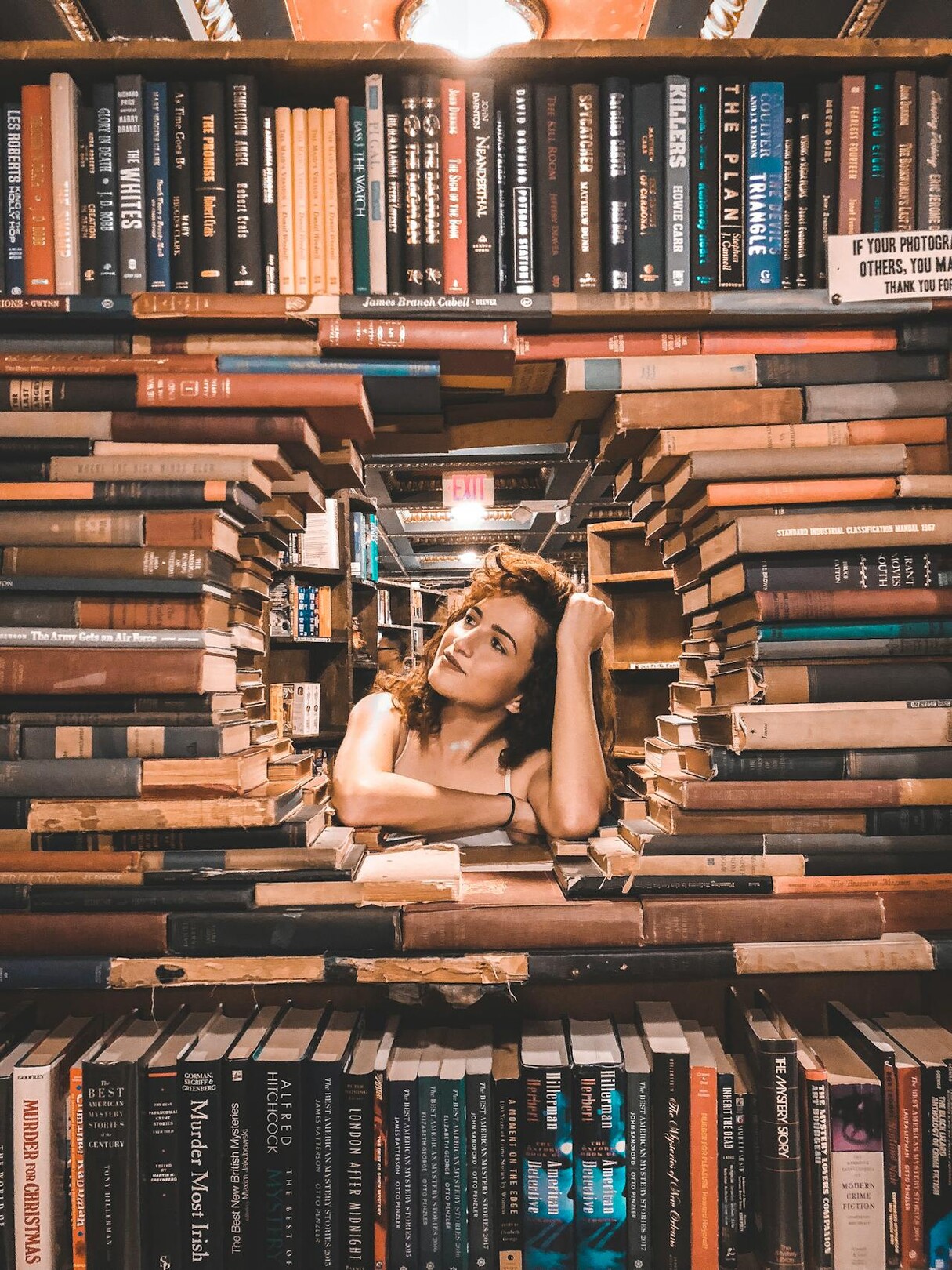 Woman - books - bookstore - feature