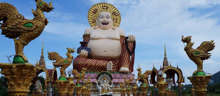 Wat Plai Laem, Koh Samui - featured