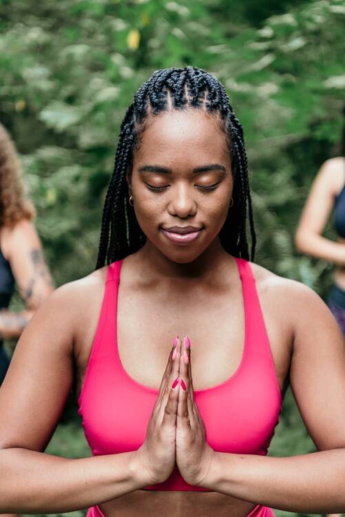 Women yoga