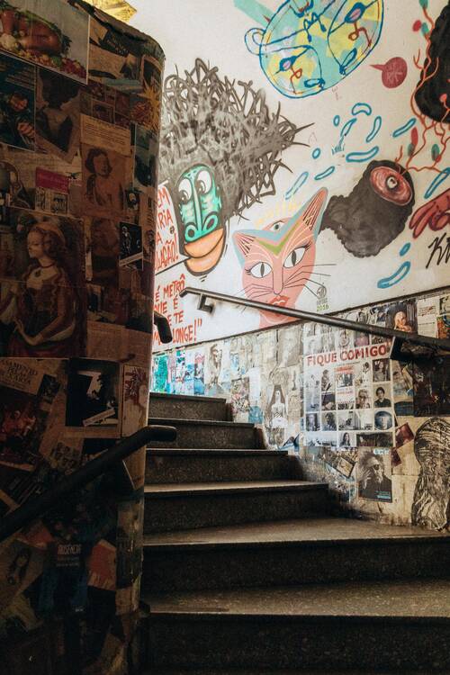 São Paulo stairs - featured