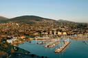 Hobart in the evening