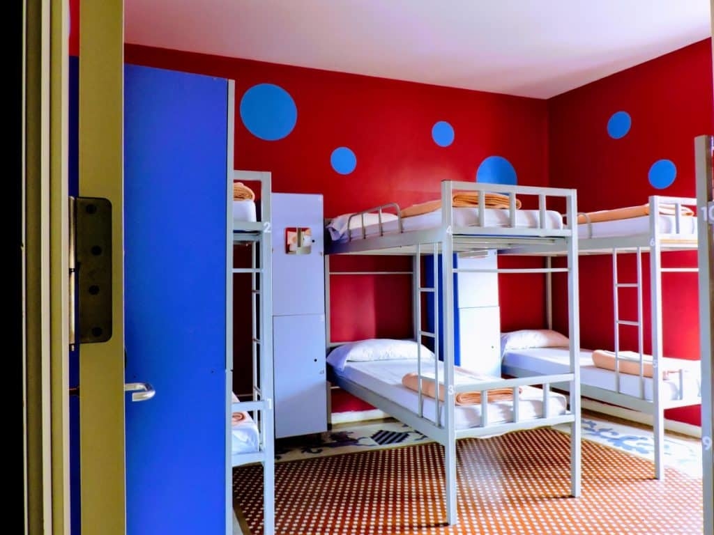 Dorm rooms at Purple Nest Hostel