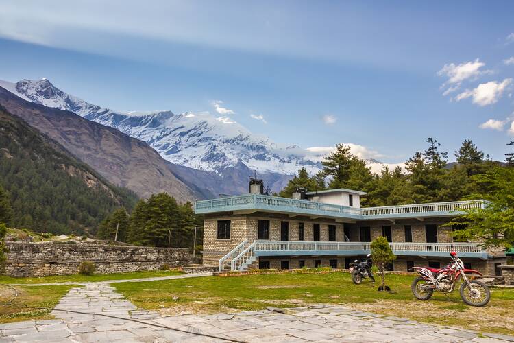 Generic tea house in Nepal
